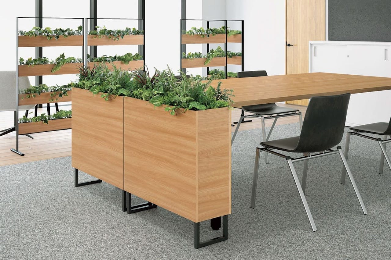 執務室_フェイクグリーン事例