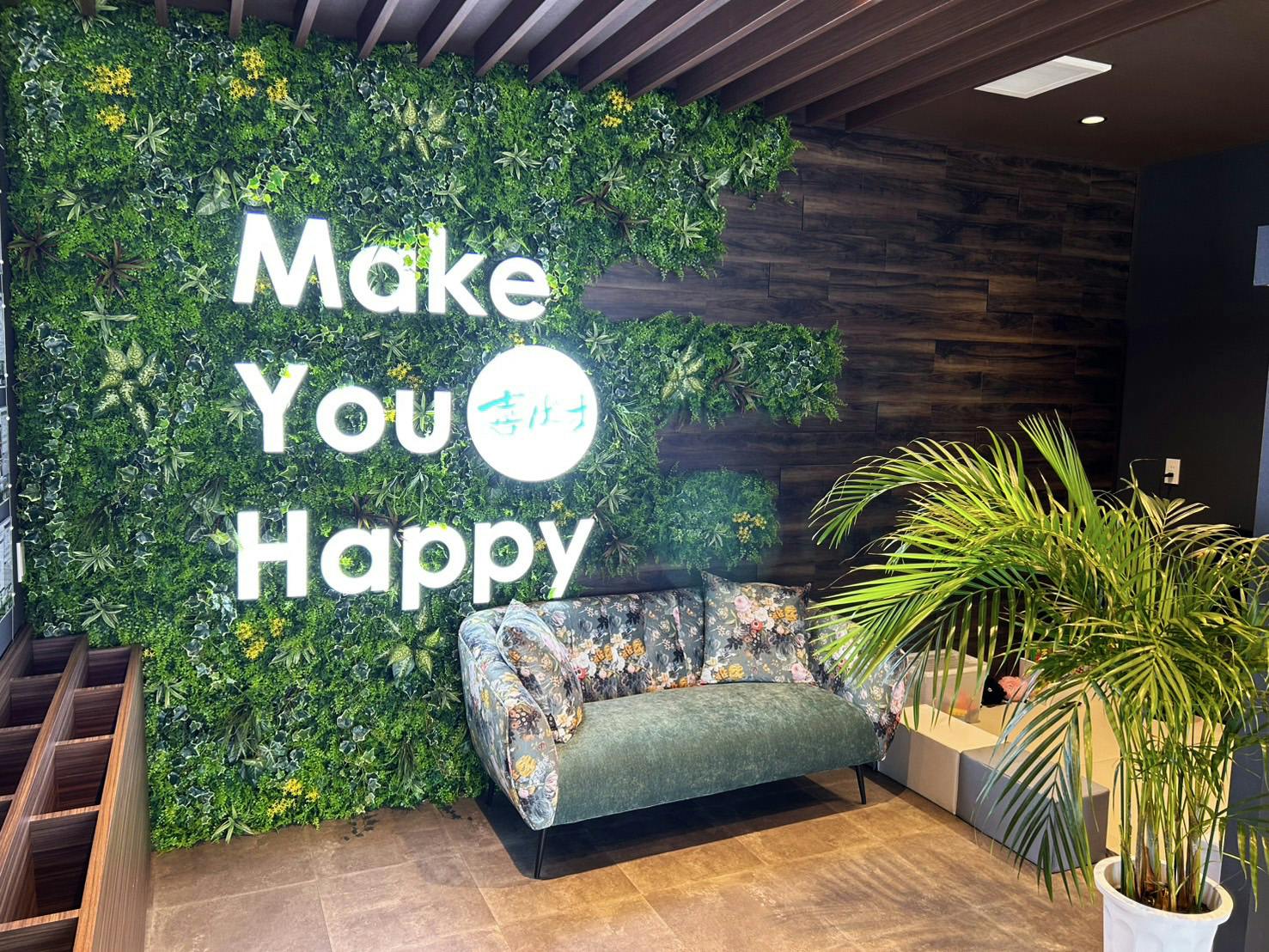 【kanchan】おまとめオーダーページフェイクグリーン　ウォールグリーン 楽天市場】壁掛け フェイクグリーン 100×100cm 2枚セット