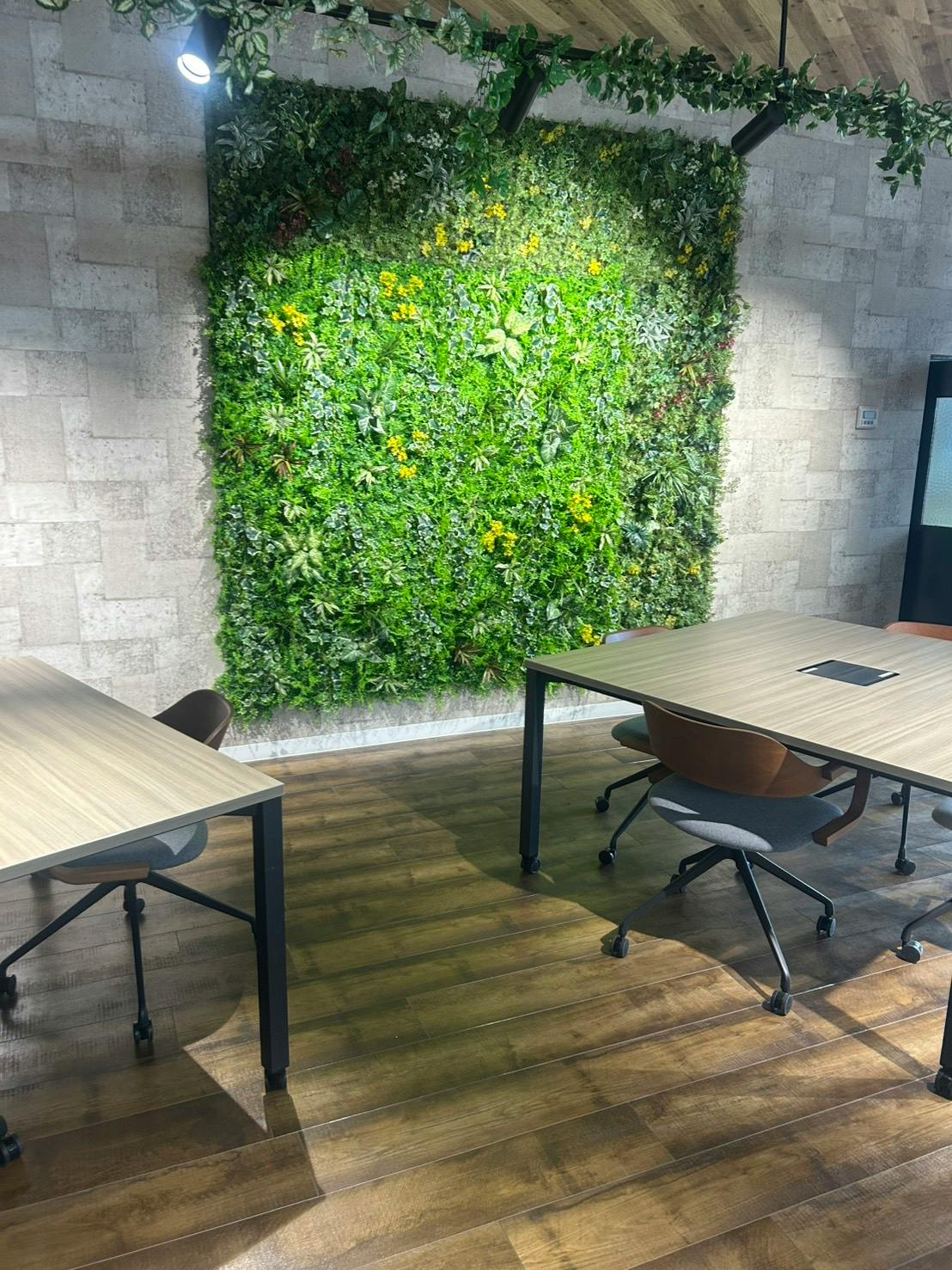 連接グリーン GM1723 45角3連（1350mmSP）｜フェイクグリーン 壁面