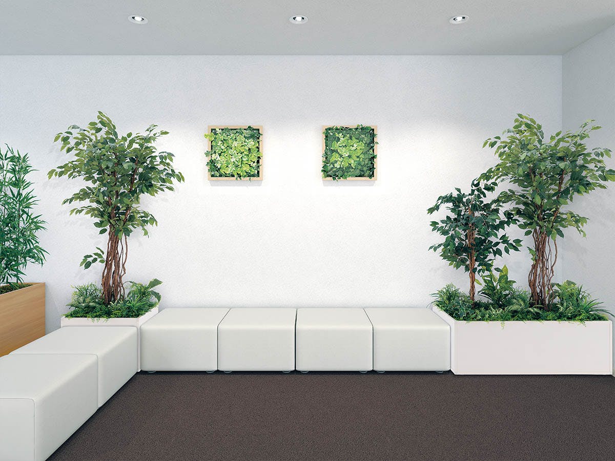 壁面装飾　フェイクグリーン　観葉植物　癒し空間