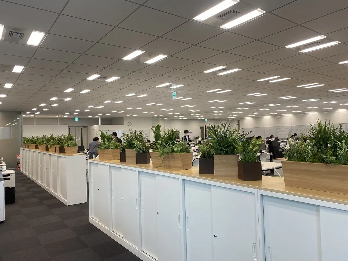 オフィス＿フェイクグリーン