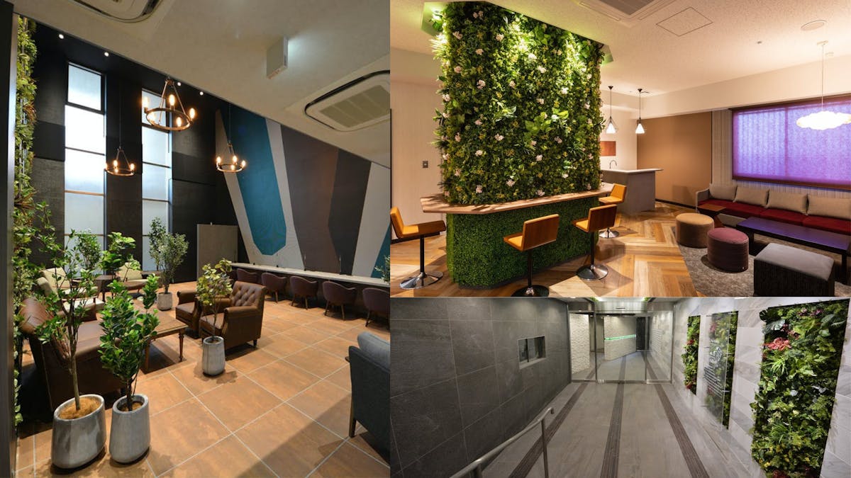 フェイクグリーン_空間演出