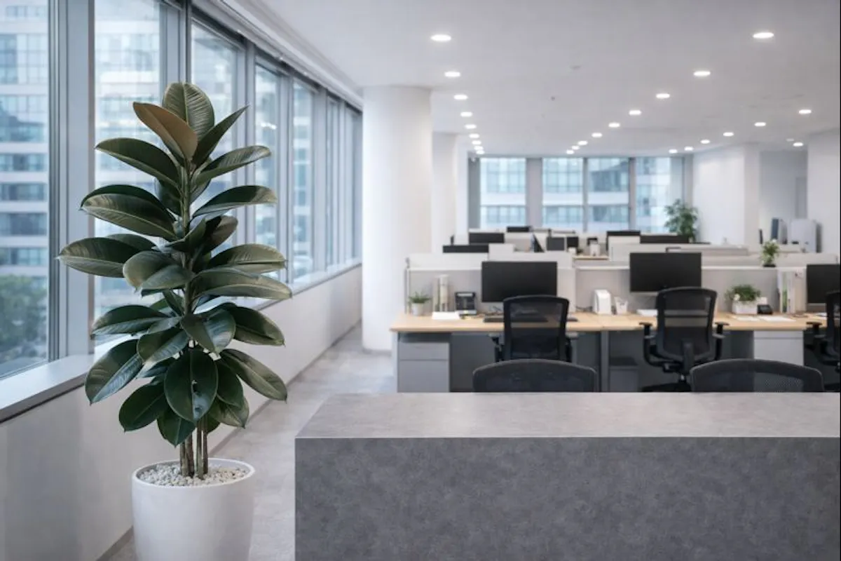 ゴムの木　オフィス