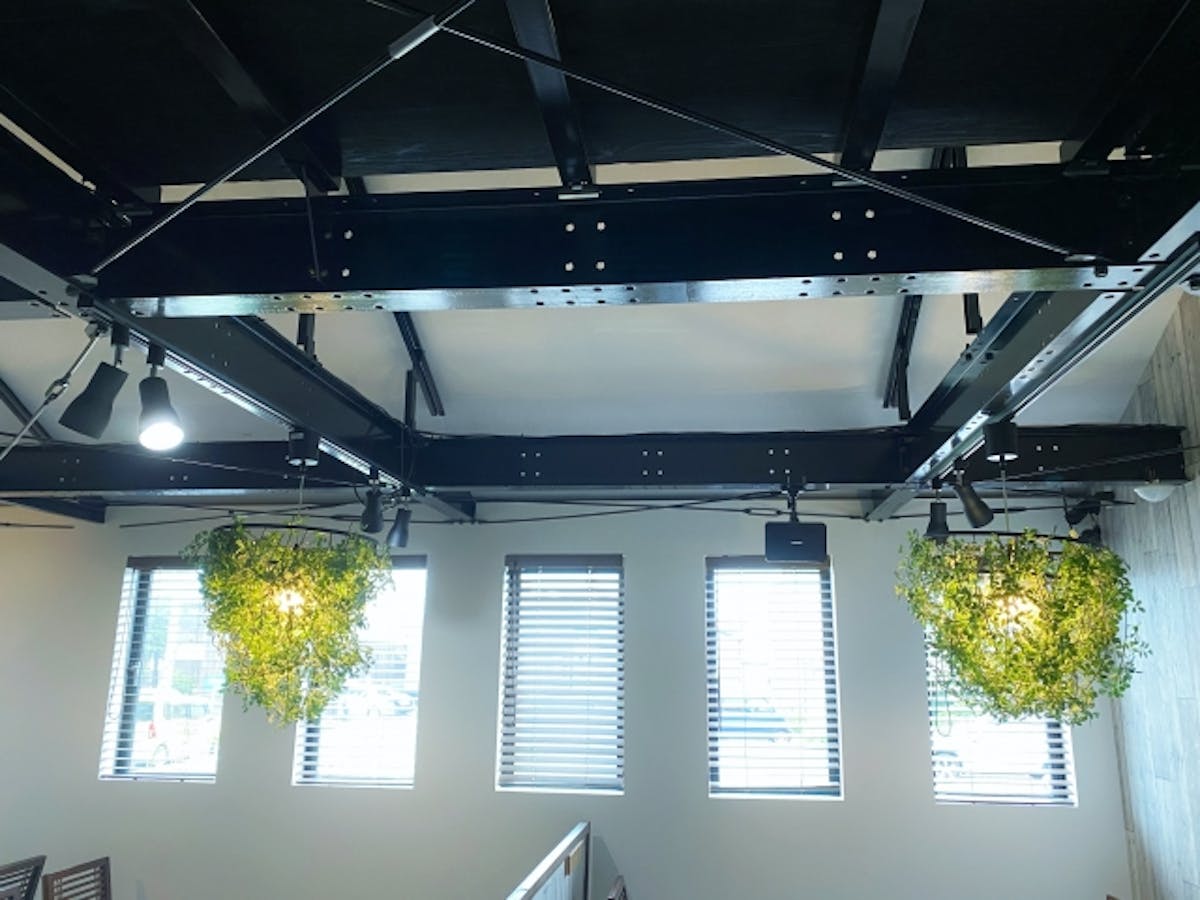 フェイクグリーン_照明