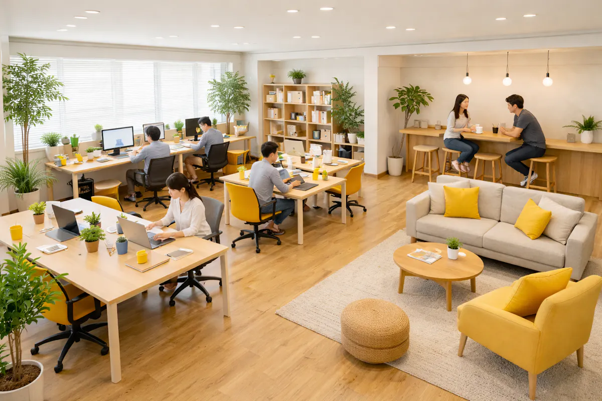 フェイクグリーン　オフィス