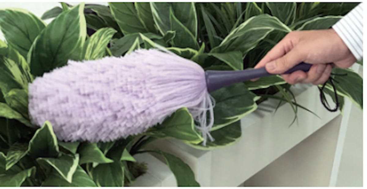 大型フェイクグリーン 掃除