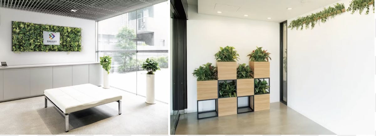 フェイクグリーン 人工観葉植物 オフィス