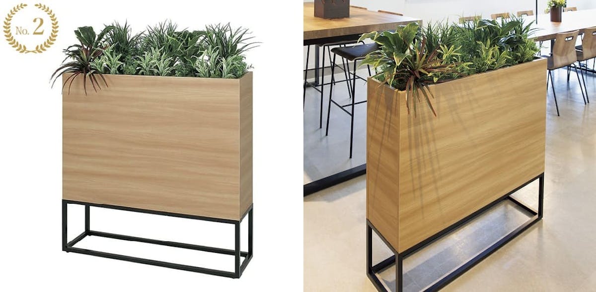 ★★第2位★★「グリーンスタンド BOXプランター アイアン風脚 GR2276 ¥107,800(税込)」