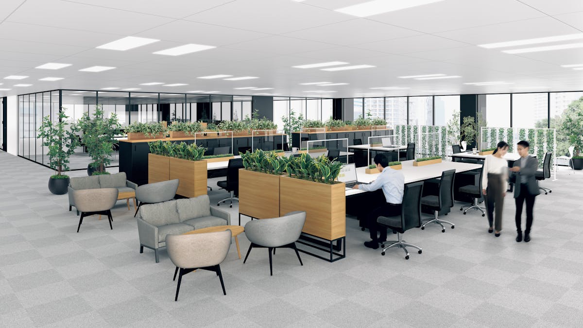 グリーンポット観葉植物でオフィスを彩る!手間いらずで快適環境を