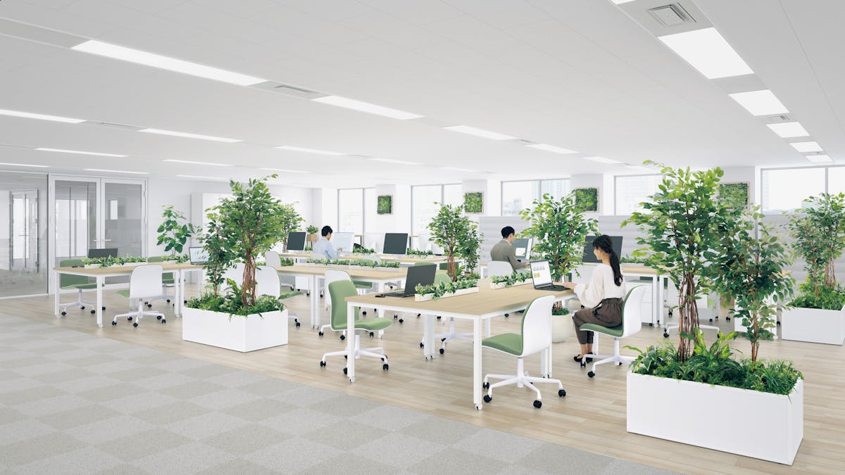 フェイクグリーン　植栽