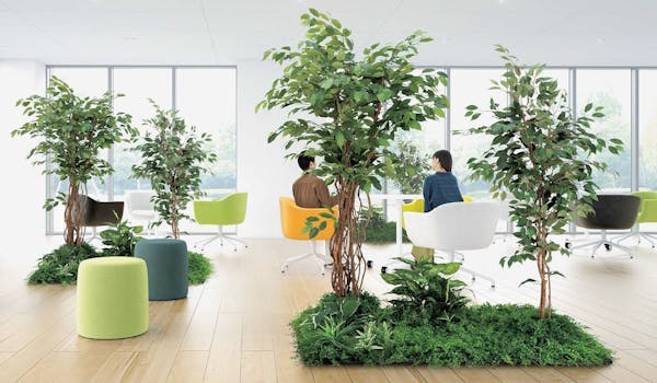 おしゃれな植栽で印象アップ！フェイクグリーンで叶える快適空間