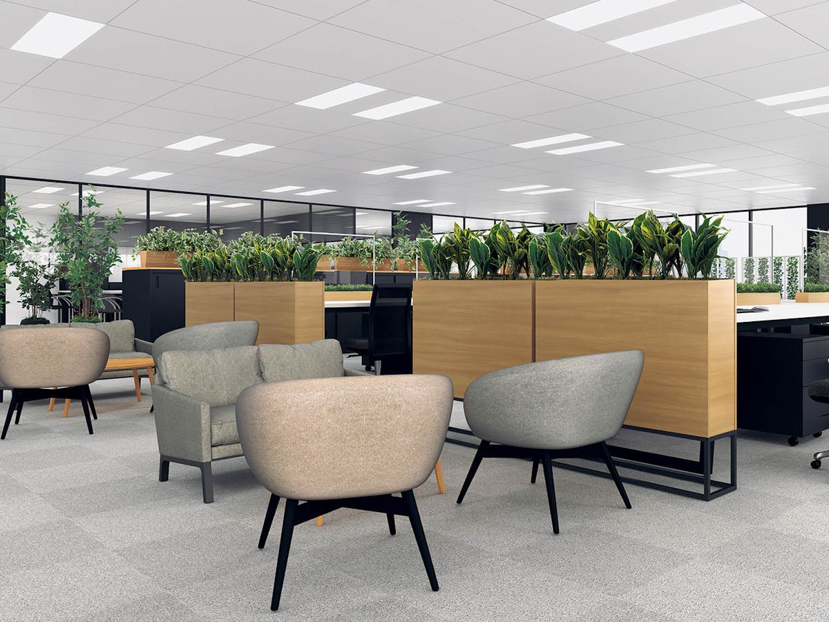 オフィスオープンオフィス_BOXプランター