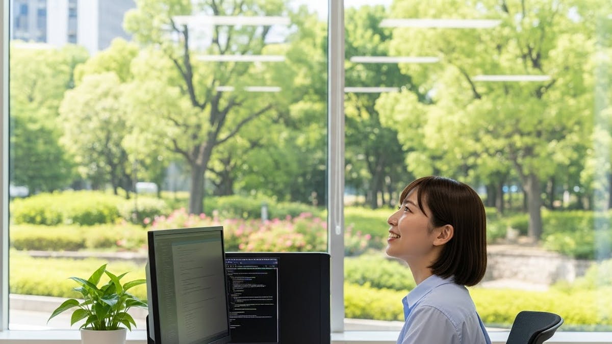 明るいオフィス