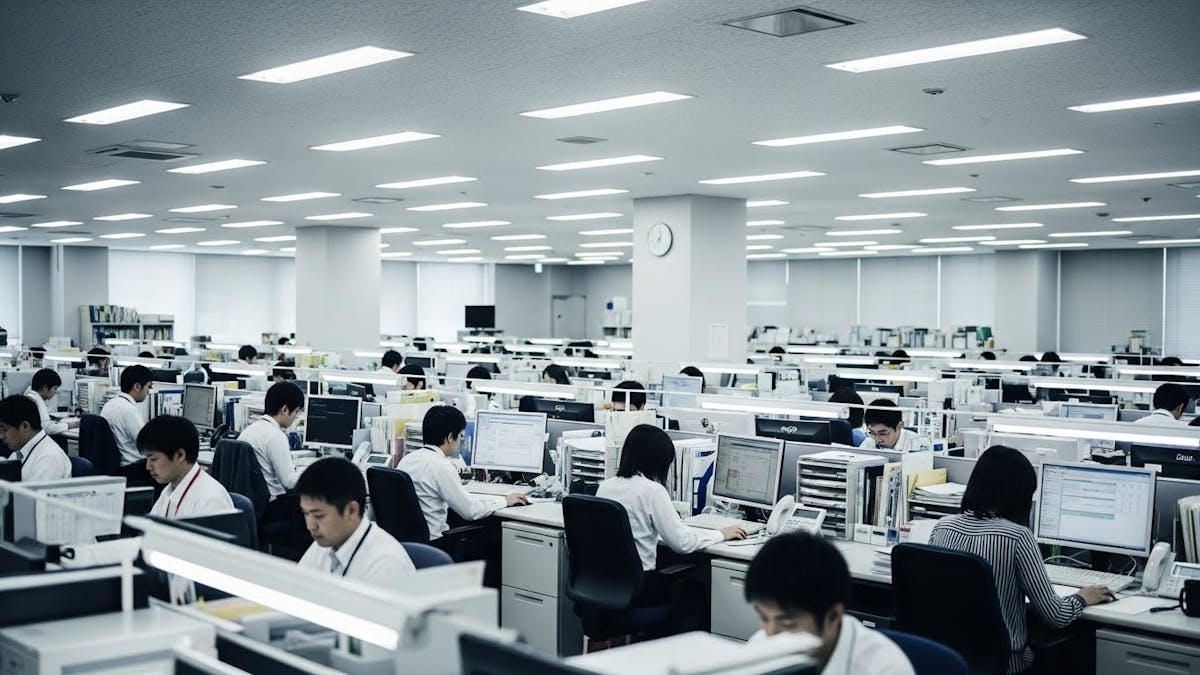 オフィス　殺伐