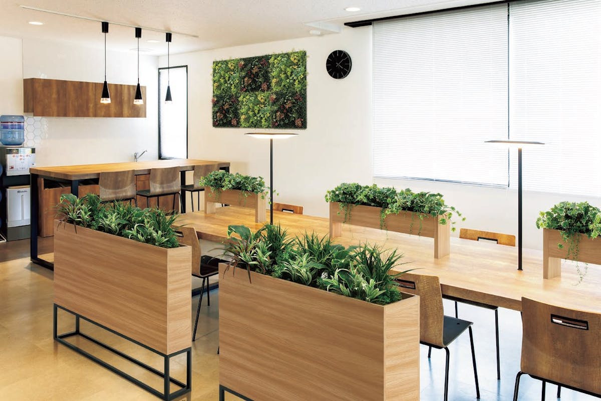 オフィス　フェイクグリーン