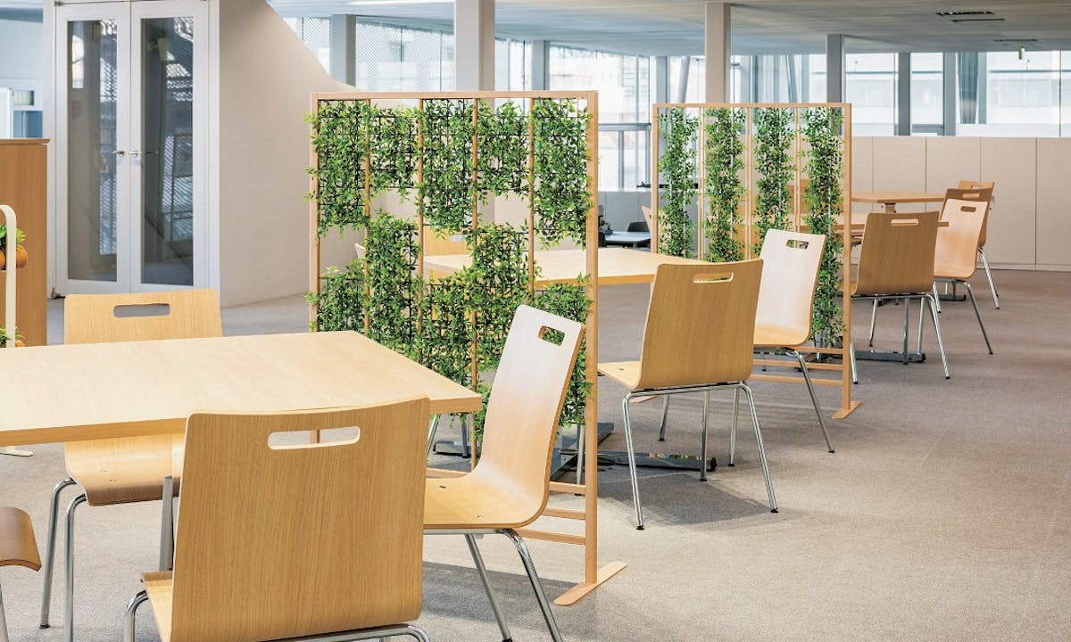 フェイク グリーンパーテーション