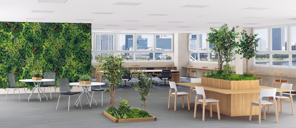 フェイクグリーン　オフィス