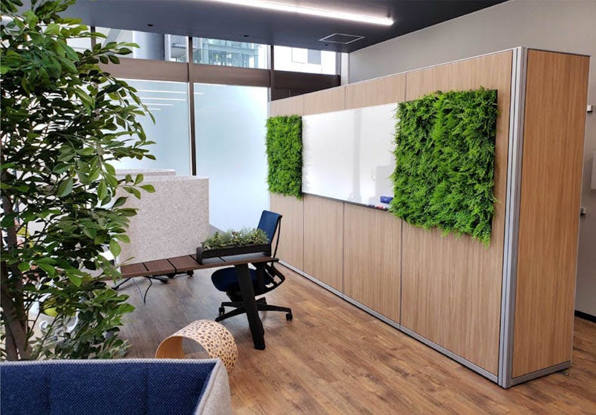 フェイクグリーン　オフィス