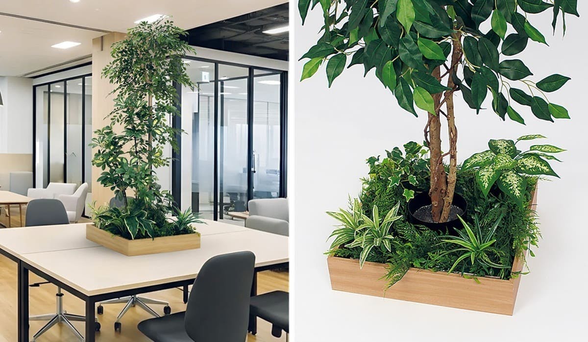 テーブル樹木　角タイプ1