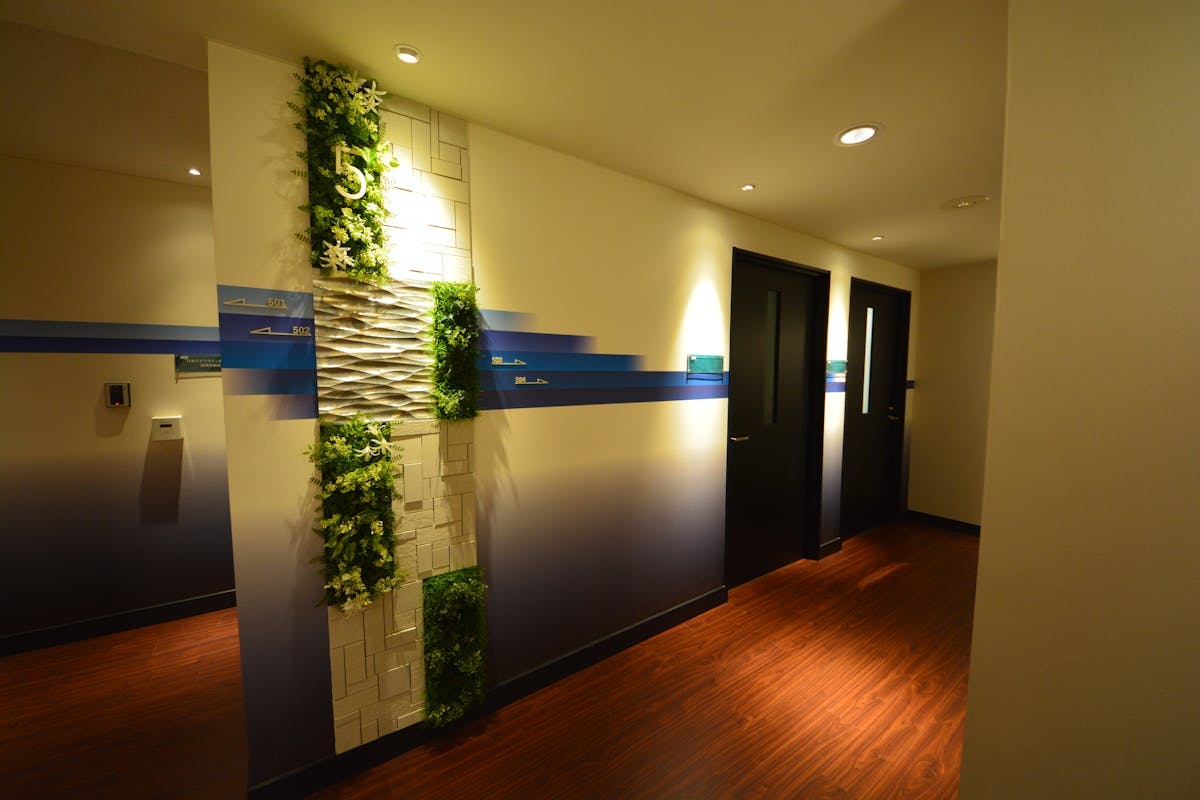 オフィス　フェイクグリーン