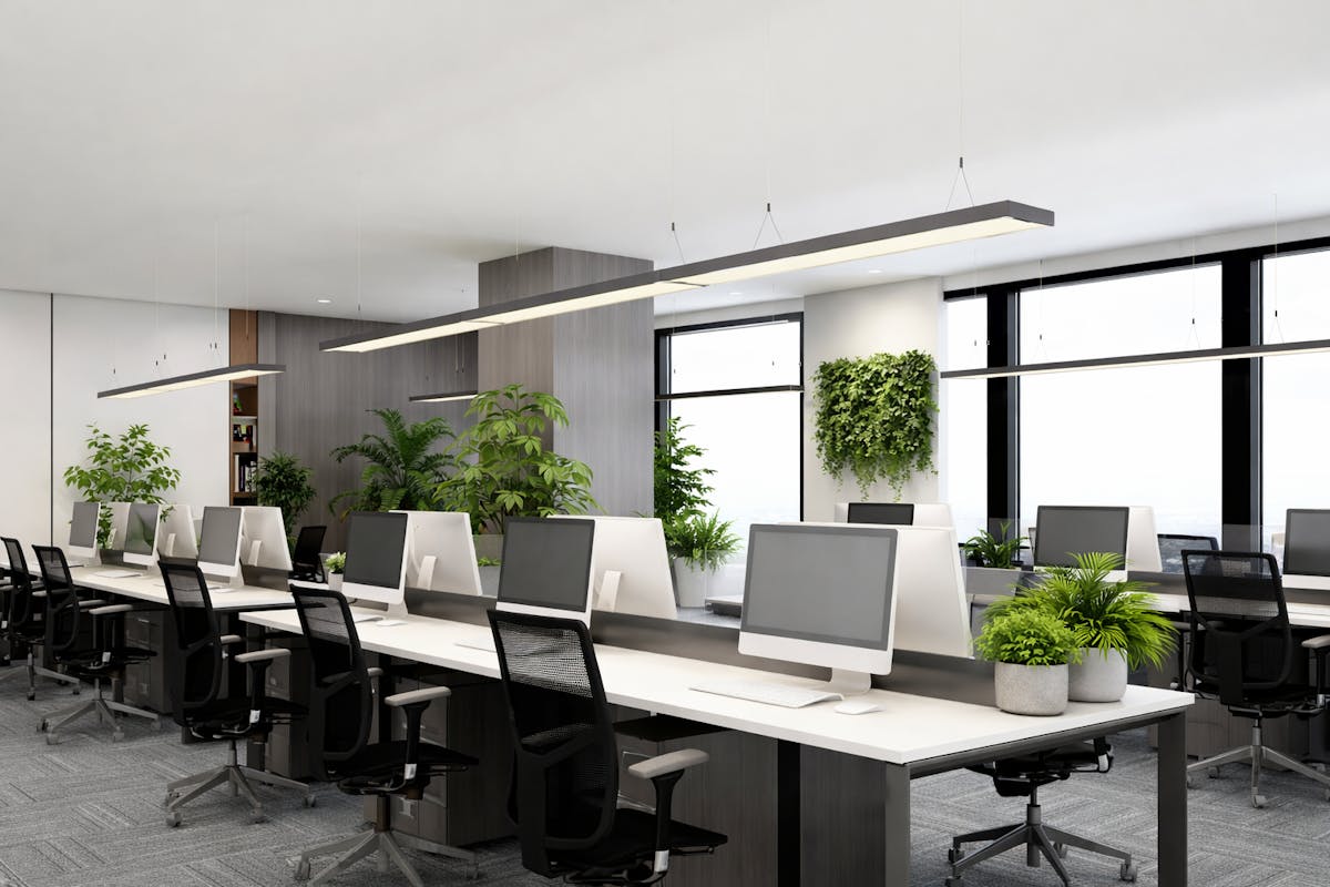 オフィス　フェイクグリーン