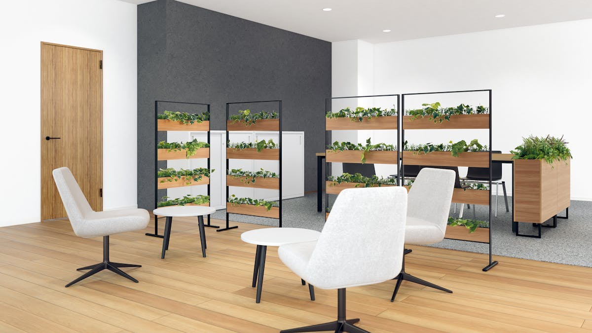 フェイクグリーン　オフィス