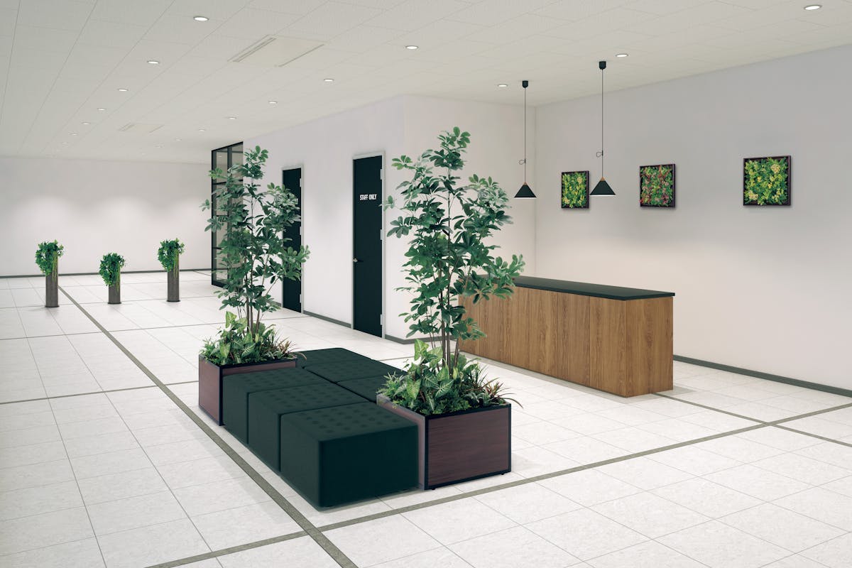 フェイクグリーン　受付