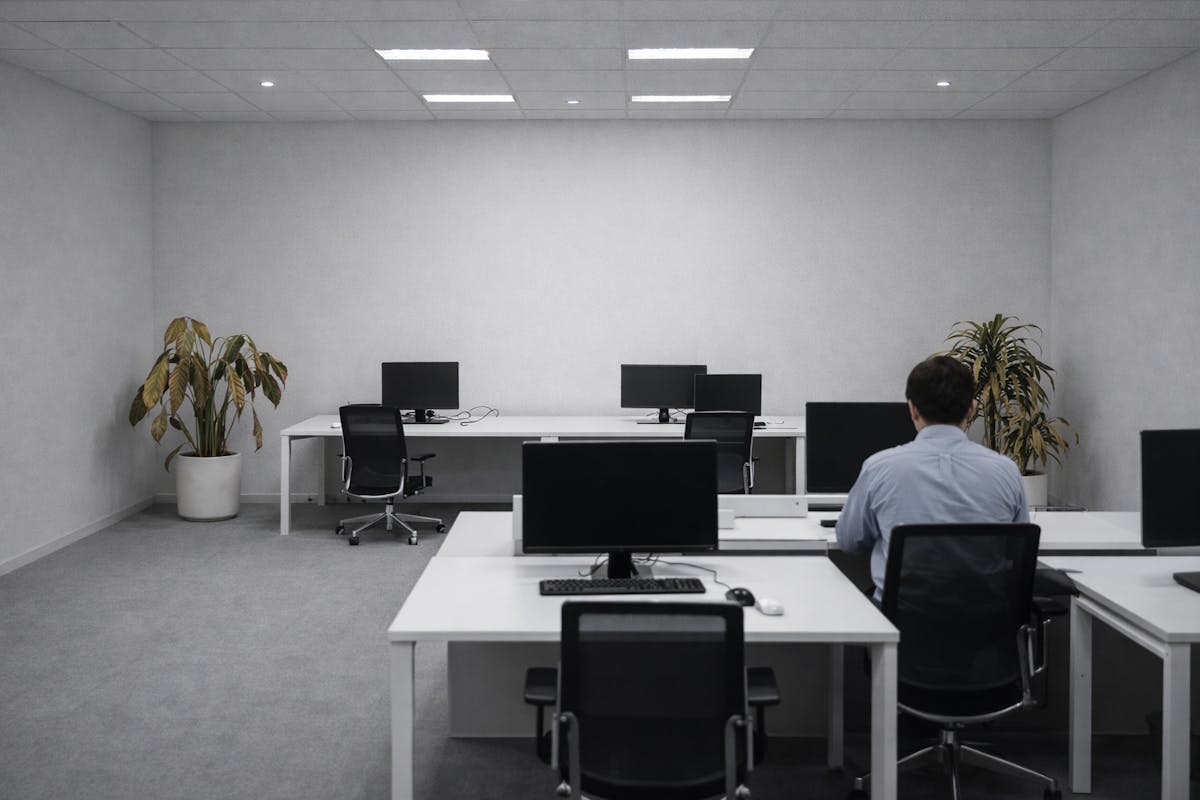 オフィス　グリーン　枯れ