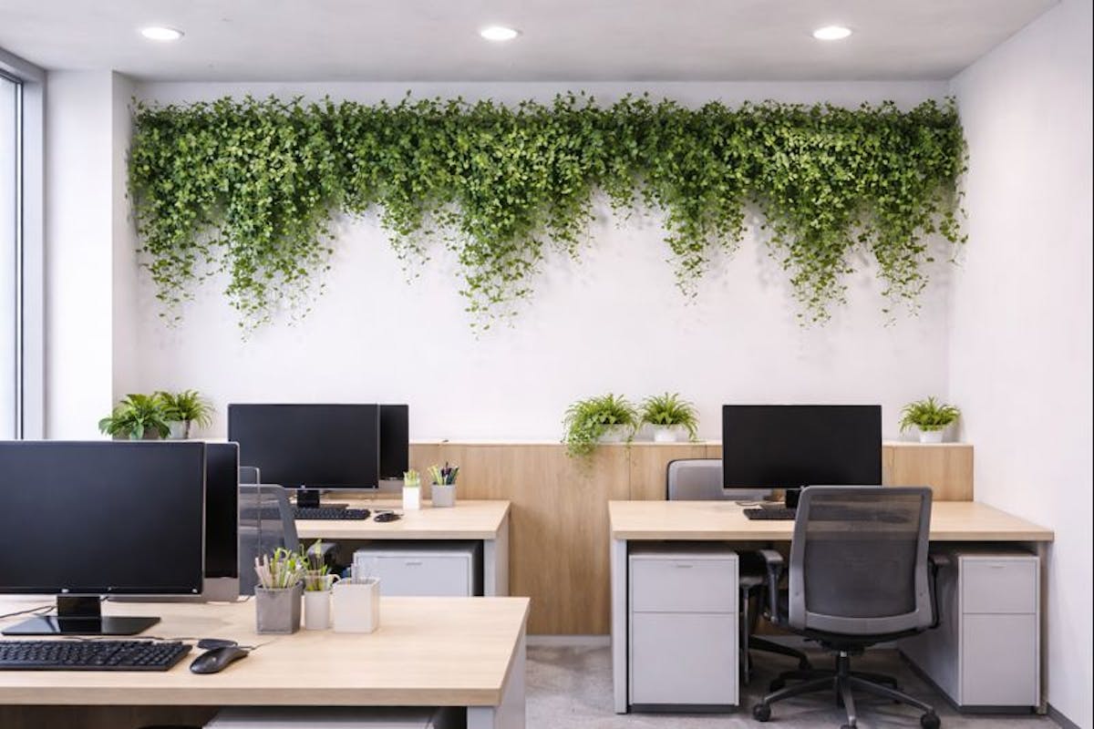 フェイクグリーン　オフィス