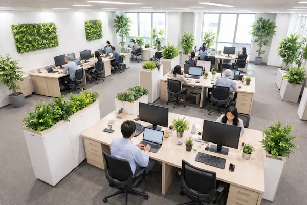 総務担当者向け｜オフィス緑化はレンタルと購入どちらがいい？