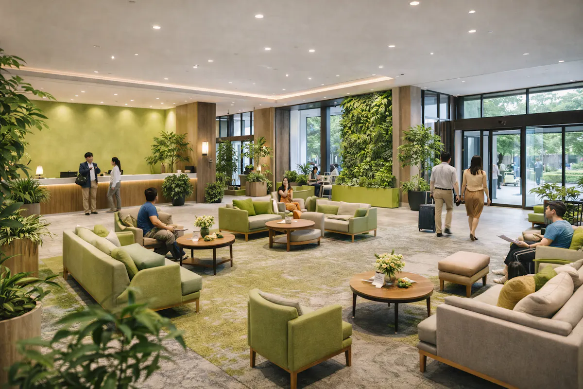 ホテル　エントランス