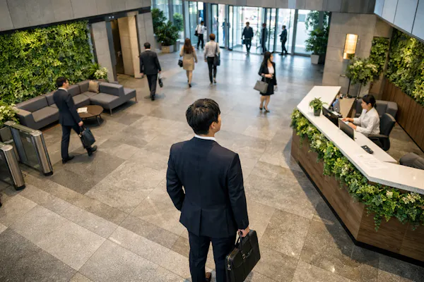 採用力UPに寄与する空間デザインにおけるグリーン効果とは？