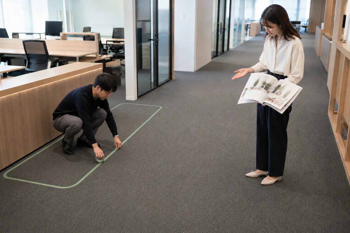 オフィス　フェイクグリーン　イメージ