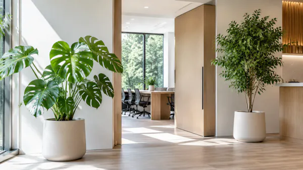 観葉植物とフェイクの維持コスト比較｜どちらがオフィスに優しい？