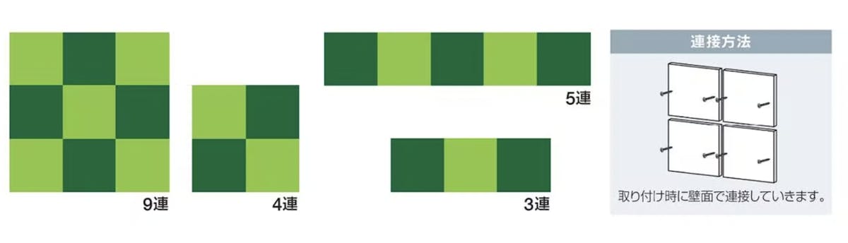 グリーンモードの基本スタイル
