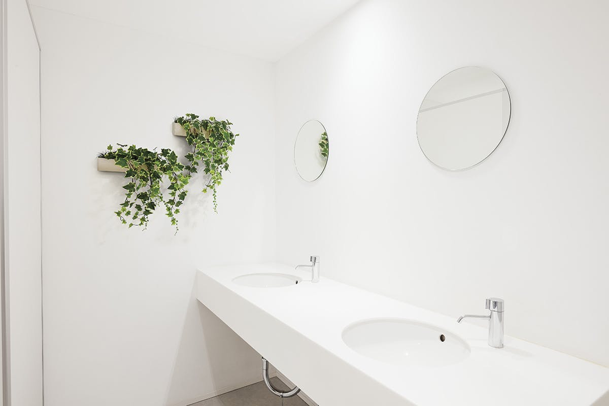 トイレ　フェイクグリーン