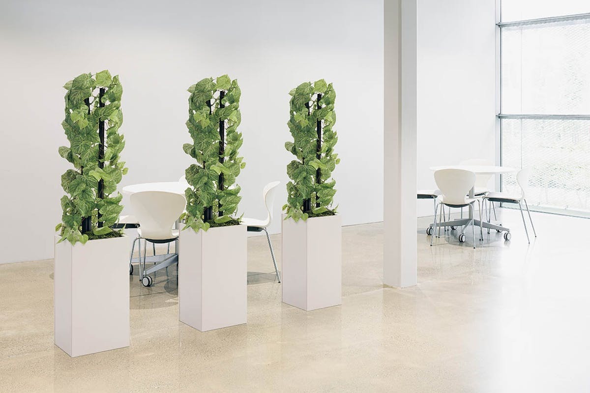 人工樹木　樹木パーテーション