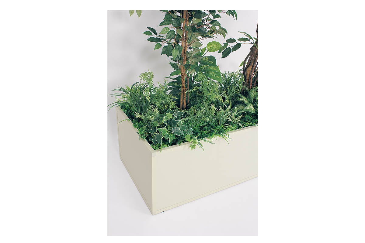 寄せ植えプランター GR5032 フィカスベンジャミン H1700｜人工観葉植物