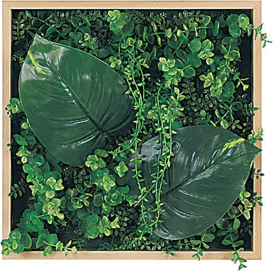 グリーンページ 連接グリーン（単品） GR1078 38角｜フェイクグリーン 壁面緑化 BOX