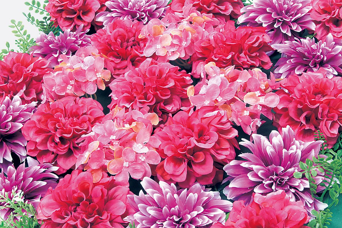 連接アートパネル(単品) AR6014 30角｜アートパネル 壁付け 造花 フラワー