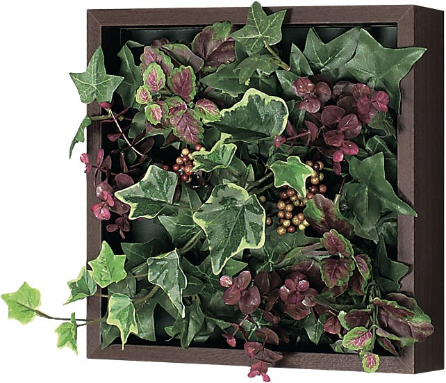 連接グリーン（単品） GR1175 25角｜フェイクグリーン 壁面緑化 BOX