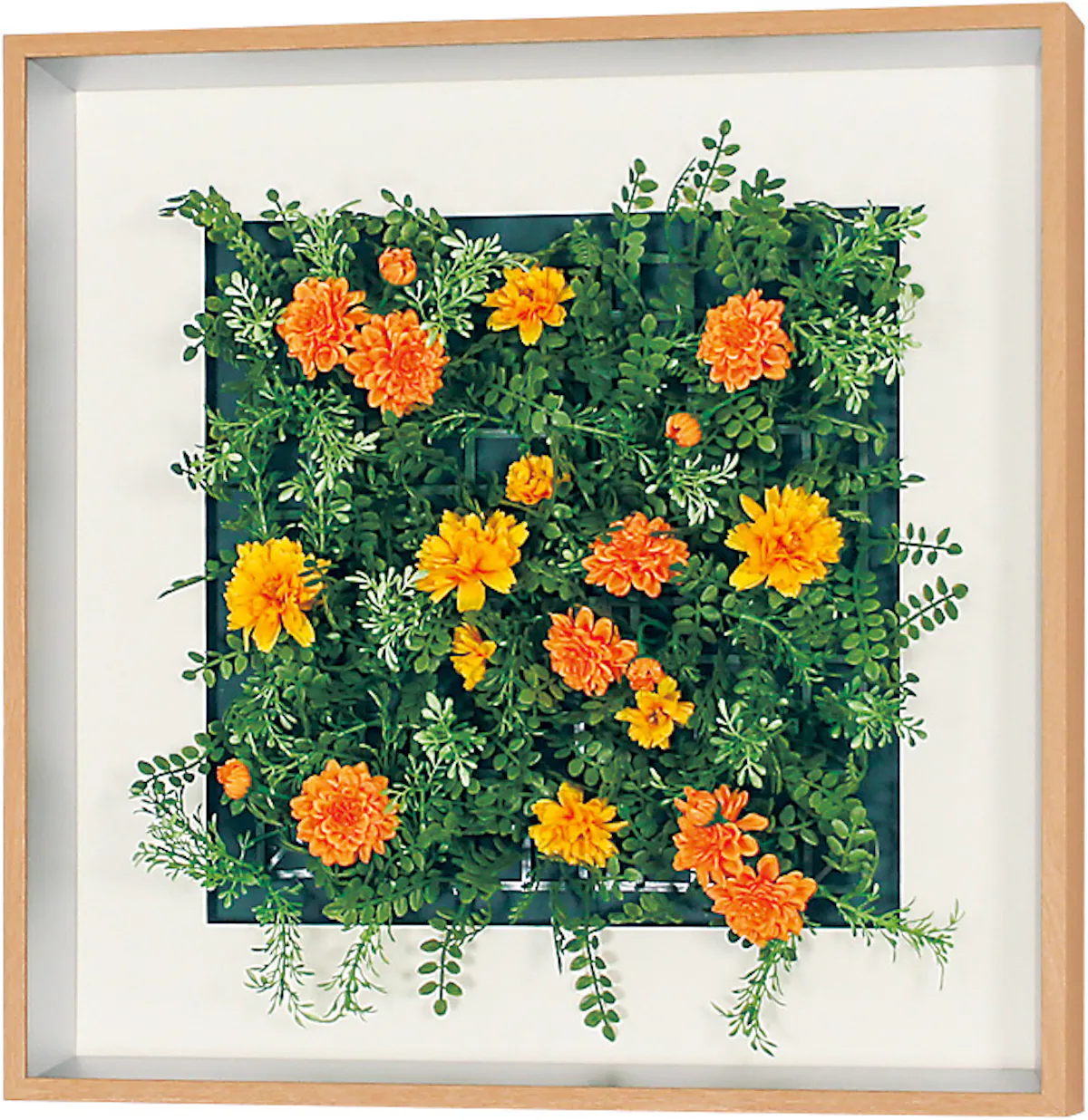 インテリアデコ AR3102 [FLOWER3102]｜アートパネル 壁掛け 造花 フラワー