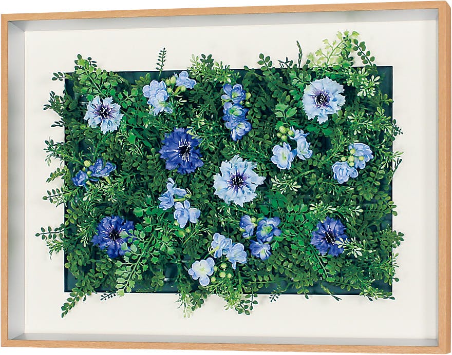 インテリアデコ AR3107 [FLOWER3107]｜アートパネル 壁掛け 造花