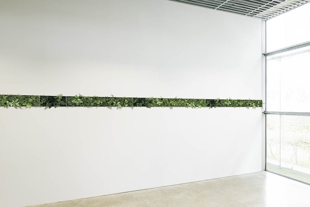 連接グリーン GM1474 2連｜フェイクグリーン 壁面緑化 ライン