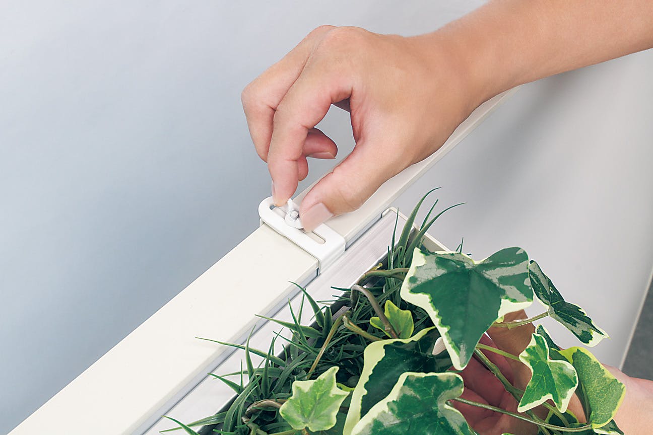 ハンギングポット GR4428｜フェイクグリーン パーテーションポット