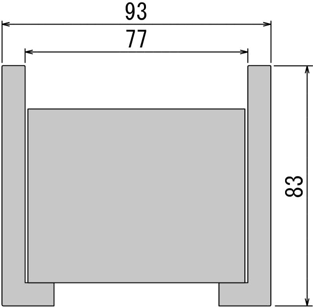 ハンギングポット GR4457｜フェイクグリーン 吊下げポット ミニワイド