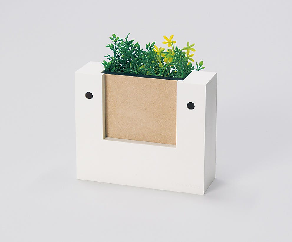 ウォールポット GR4468｜フェイクグリーン コポット キューブタイプ