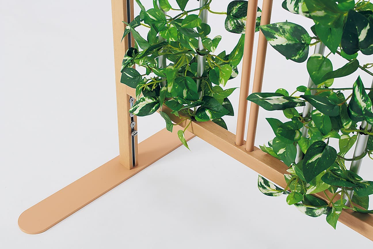 パネルパーテーション GR2014 H1600｜フェイクグリーン パーテーション