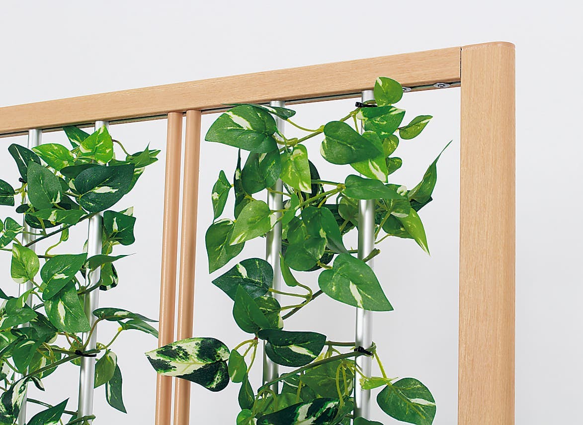 パネルパーテーション GR2014 H1600｜フェイクグリーン パーテーション