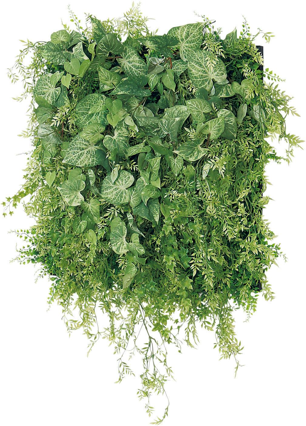 連接グリーン(単品) GR1229 60角｜フェイクグリーン 壁面緑化 しだれタイプ